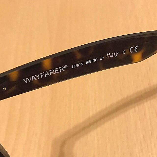 Ray-Ban(レイバン)の【Ray-Ban 】WAYFARER べっ甲 レディースのファッション小物(サングラス/メガネ)の商品写真