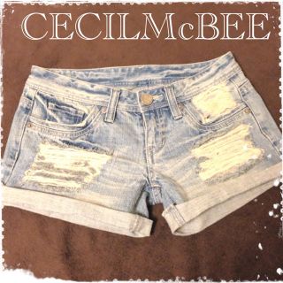 セシルマクビー(CECIL McBEE)のCECILMcBEEデニムショーパン(ショートパンツ)