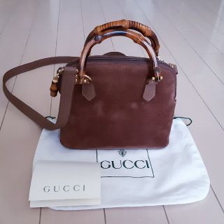 グッチ(Gucci)の★GUCCI★グッチ★ブラウン★バンブー★ミニポシェット★正規品★(その他)