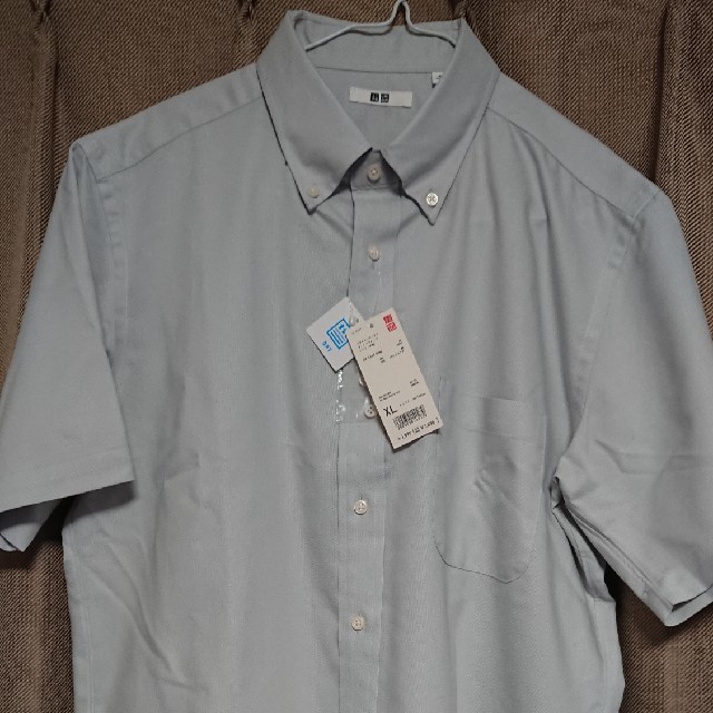 UNIQLO(ユニクロ)のユニクロ メンズ ドライイージーケア オックスフォードシャツ(半袖) メンズのトップス(シャツ)の商品写真
