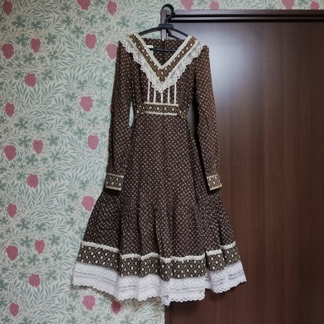 Gunne Sax ガニーサックス　ラベンダードレス レディース サイズ9