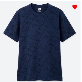 ユニクロ(UNIQLO)のUNIQLO KAWS カウズ Lサイズ 最安値  ユニクロ(Tシャツ/カットソー(半袖/袖なし))