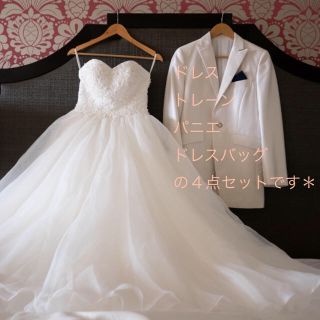 YNS WEDDING４点セット(ウェディングドレス)