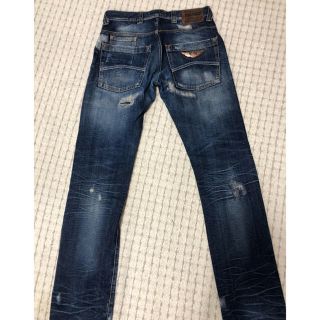 OLD ARMANI JEANS ドクロ　パッチ　デニム