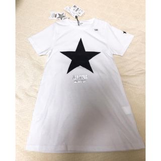 コンバース(CONVERSE)の未使用conversキッズＴシャツワンピース(ワンピース)