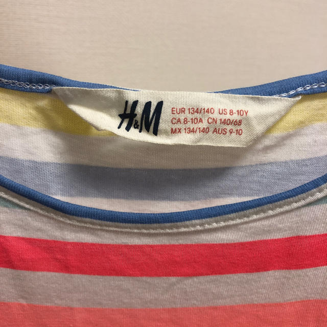 H&M(エイチアンドエム)のH&Mワンピース 140cm キッズ/ベビー/マタニティのキッズ服女の子用(90cm~)(ワンピース)の商品写真