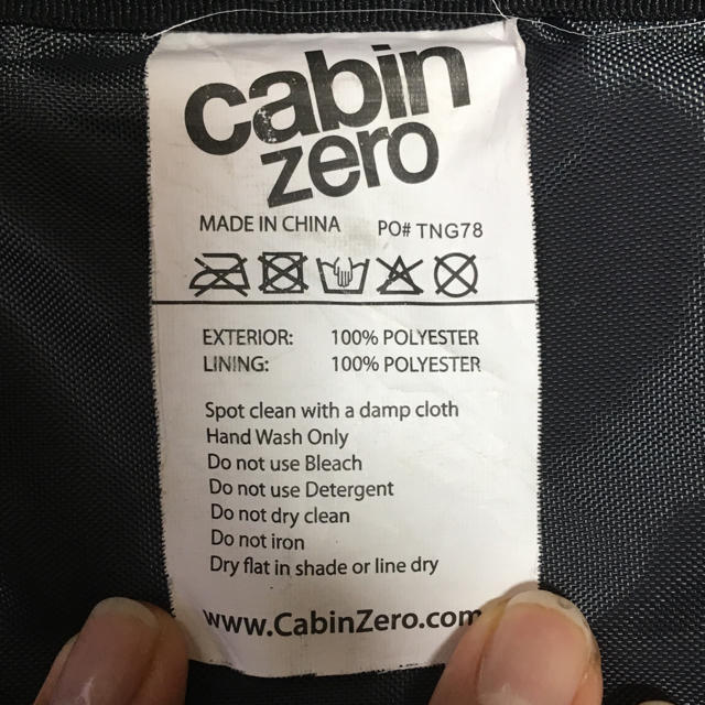 【CABIN ZERO】旅行バック 44リットル メンズのバッグ(バッグパック/リュック)の商品写真