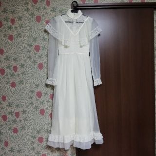 ガニーサックス(GUNNE SAX)のGunnesaxお好きな方に ワンピース 古着 レトロ ガーリー ロマンティック(ロングワンピース/マキシワンピース)