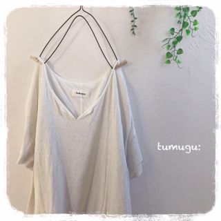 ツムグ(tumugu)のtumugu＊ワンピ(ひざ丈ワンピース)