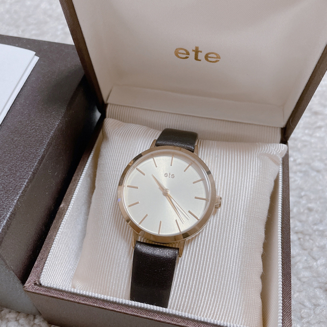ete(エテ)のete 腕時計 レディースのファッション小物(腕時計)の商品写真