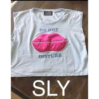 スライ(SLY)のスライ シャツ 値下げしました！(Tシャツ(半袖/袖なし))