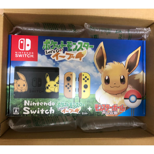 家庭用ゲーム機本体新品　任天堂Switch ポケットモンスターLet's Go!イーブイ