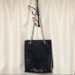 ザラ(ZARA)のZARA ＊スタッズ付き トートバッグ(トートバッグ)