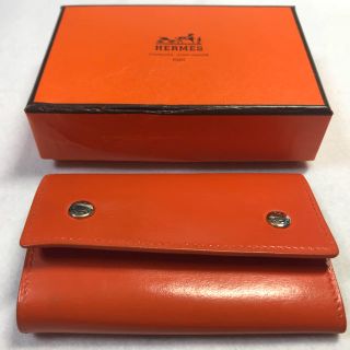 エルメス(Hermes)のmaeght様専用☆エルメス オレンジ キーケース(キーケース)