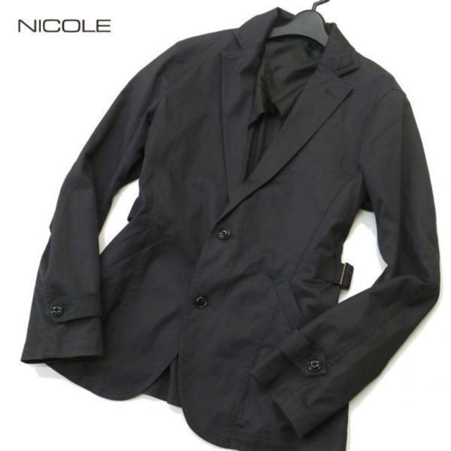 NICOLE(ニコル)のNICOLE selection ★ テーラード ジャケット M メンズ グレー メンズのジャケット/アウター(テーラードジャケット)の商品写真