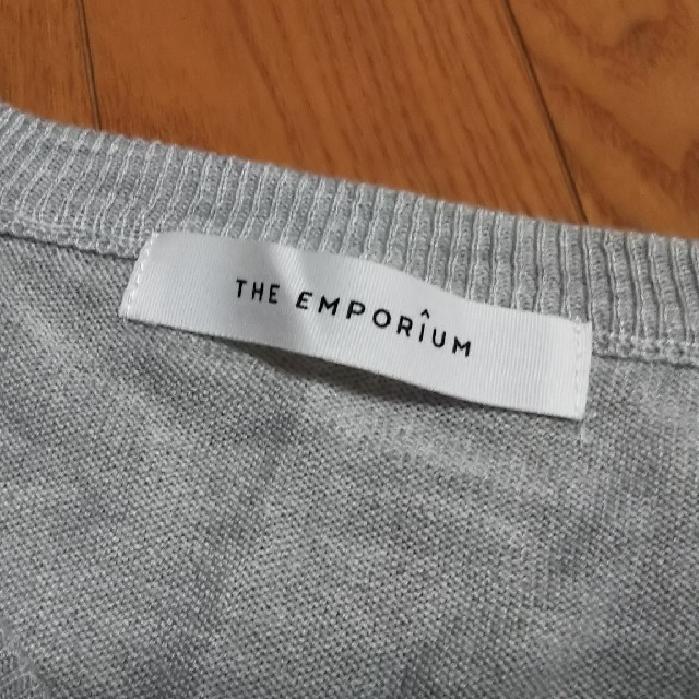 THE EMPORIUM(ジエンポリアム)の【No.20】THE EMPORIUM／レース付薄手ニット レディースのトップス(カットソー(長袖/七分))の商品写真