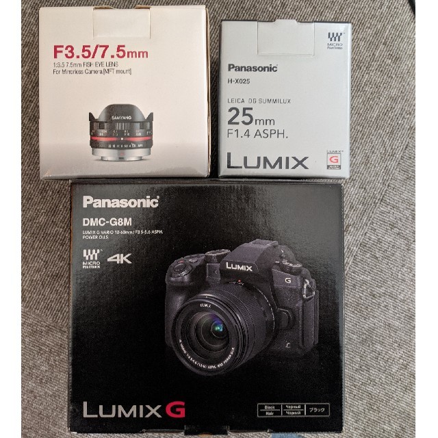 グランドセール G8 Lumix Panasonic - Panasonic レンズ 一眼レフ