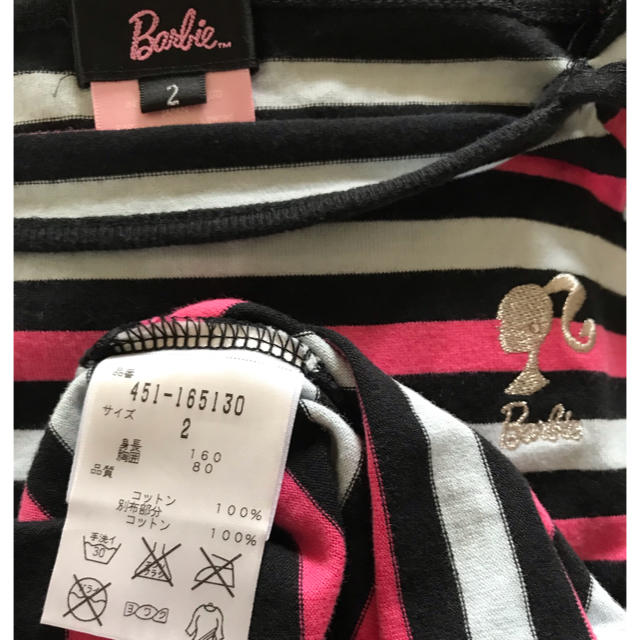 Barbie(バービー)の最終値下げ　Barbie Tシャツ （150） キッズ/ベビー/マタニティのキッズ服女の子用(90cm~)(Tシャツ/カットソー)の商品写真