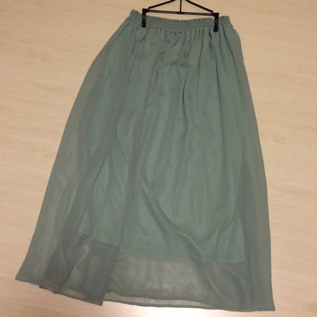 GU(ジーユー)のgu☆シフォンロングスカート レディースのスカート(ロングスカート)の商品写真
