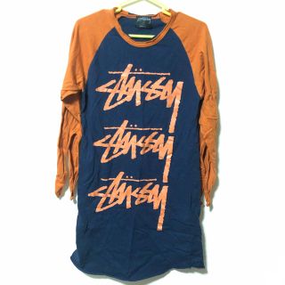 ステューシー(STUSSY)のstussy ロゴワンピース(ひざ丈ワンピース)