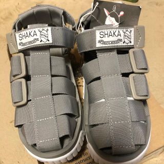 SHAKA シャカサンダル グレー size5新品未使用(サンダル)