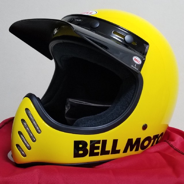 BELL - 【新品】BELL MOTO3 イエロー Lの通販 by hidelow's shop｜ベルならラクマ