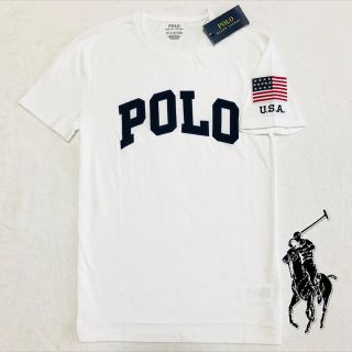 ポロラルフローレン(POLO RALPH LAUREN)のPOLO RALPH LAUREN Tシャツ/P U.S.A. whi(Tシャツ/カットソー(半袖/袖なし))