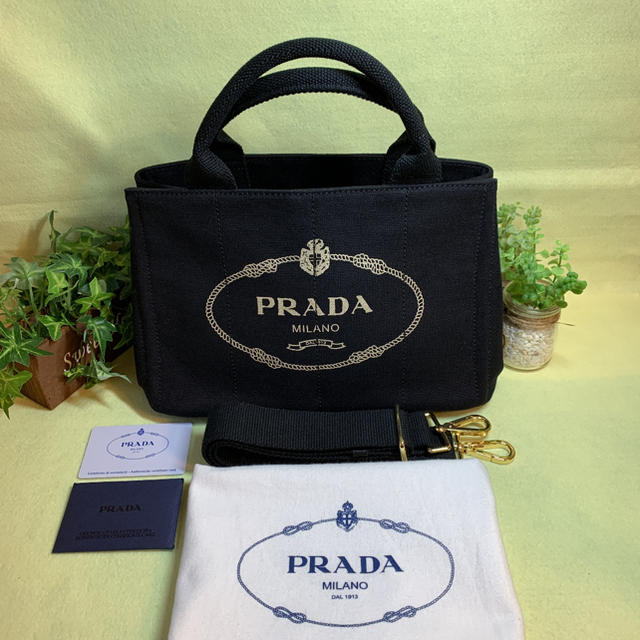 PRADA - 【美品】PRADA カナパ トートバッグ sサイズ ブラックの通販 ...