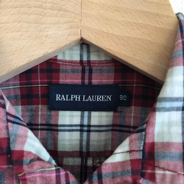 Ralph Lauren(ラルフローレン)のカバーオール ラルフローレン 90 男の子 マドラスチェック キッズ/ベビー/マタニティのベビー服(~85cm)(カバーオール)の商品写真