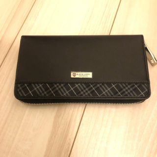 ブラックレーベルクレストブリッジ(BLACK LABEL CRESTBRIDGE)の【未使用】箱付ブラックレーベルBLACK LABEL クレストブリッジ長財布 (長財布)