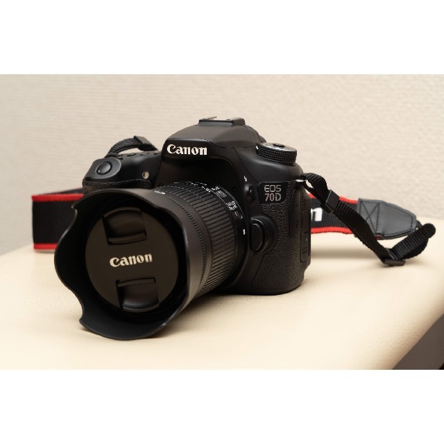 Canon 一眼レフカメラ EOS 70D EF-S 18-55 STM