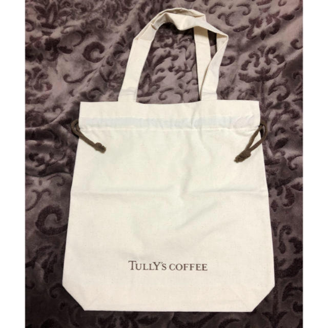 TULLY'S COFFEE(タリーズコーヒー)のTULLY' S COFFEE巾着バッグ レディースのバッグ(トートバッグ)の商品写真