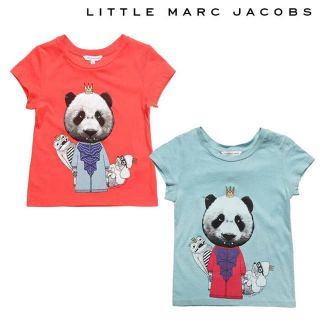 マークジェイコブス(MARC JACOBS)のキッズライン【Little Marc Jacobs】インパクトTシャツ：ブルー(Tシャツ/カットソー)