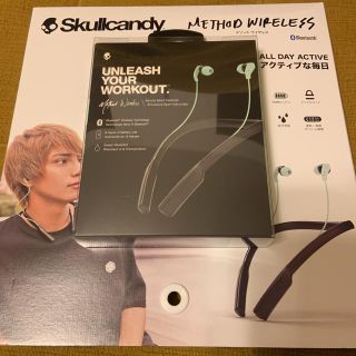 スカルキャンディ(Skullcandy)のスカルキャンディー メソッド ワイヤレス ヘッドホン(ヘッドフォン/イヤフォン)