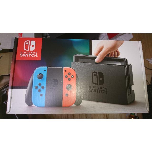 家庭用ゲーム機本体新品 未開封 Nintendo Switch 本体 ネオンブルー/ネオンレッド