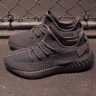 アディダス(adidas)の26.0 yeezy boost 350 v2 black 黒 ブラック(スニーカー)