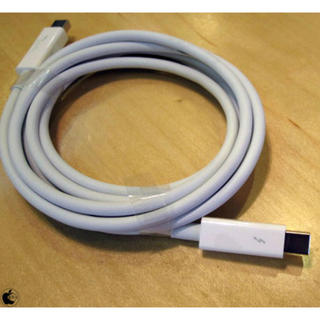 アップル(Apple)のApple Thunderboltケーブル 2.0 m(映像用ケーブル)
