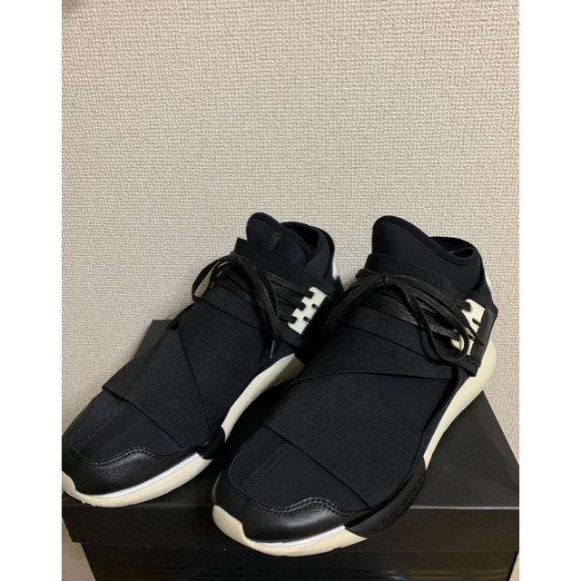 Y-3(ワイスリー)の美品‼️Y-3  QASA HIGH カーサハイ27.5cm メンズの靴/シューズ(スニーカー)の商品写真