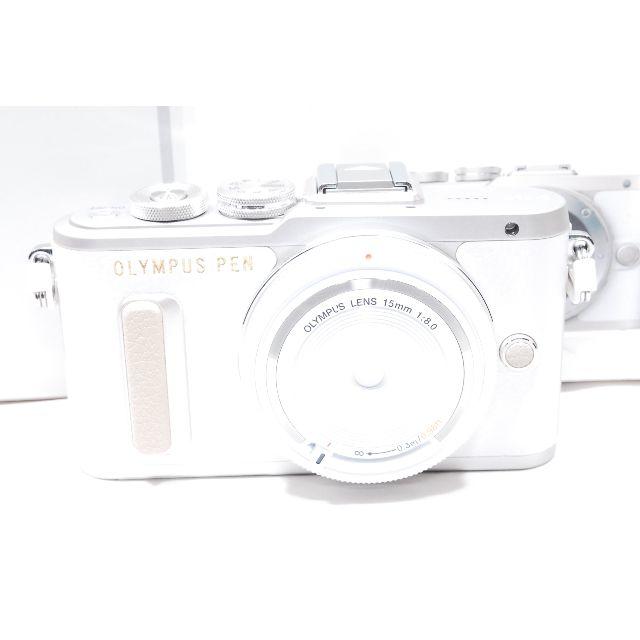 OLYMPUS(オリンパス)の❤️女性に大人気❤️OLYMPUS PEN E-PL8 大人気のホワイト♫ スマホ/家電/カメラのカメラ(その他)の商品写真