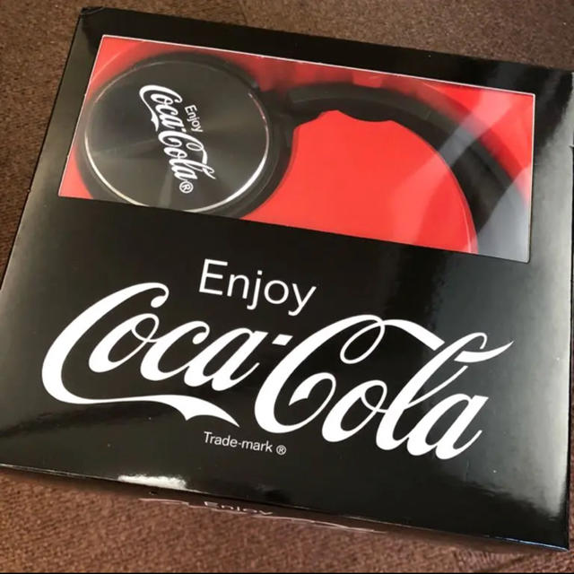 コカ・コーラ(コカコーラ)の★コカコーラ★Coca・Colaヘッドフォンver.9黒 スマホ/家電/カメラのオーディオ機器(ヘッドフォン/イヤフォン)の商品写真