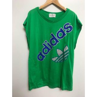 アディダス(adidas)のadidas アディダス カットソー ロゴ Tシャツ メンズ(Tシャツ(半袖/袖なし))