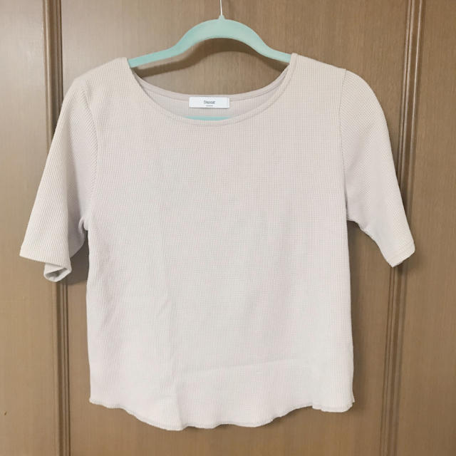 Kastane(カスタネ)のワッフルトップス レディースのトップス(Tシャツ(半袖/袖なし))の商品写真