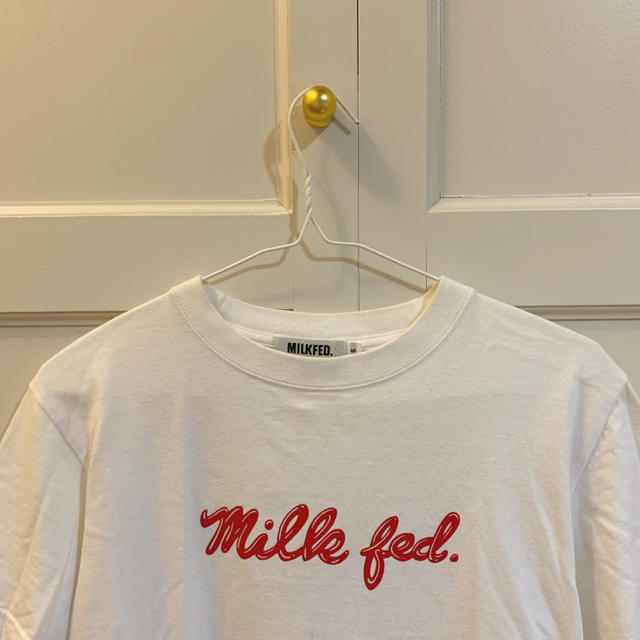 MILKFED.(ミルクフェド)のMILKFED. ロゴtシャツ レディースのトップス(Tシャツ(半袖/袖なし))の商品写真