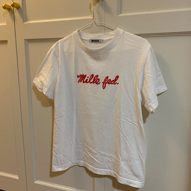 MILKFED.(ミルクフェド)のMILKFED. ロゴtシャツ レディースのトップス(Tシャツ(半袖/袖なし))の商品写真