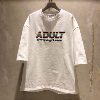 ジエダ(Jieda)の【最安値】DAIRIKU adultTシャツ 19ss タグ付き(Tシャツ/カットソー(半袖/袖なし))