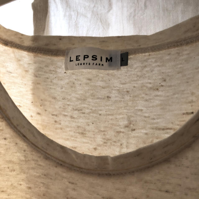 LEPSIM(レプシィム)のトップス チュニック キナリ レディースのトップス(カットソー(半袖/袖なし))の商品写真
