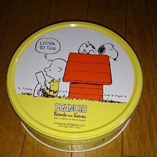 スヌーピー(SNOOPY)のスヌーピー  チャーリー  ピーナッツ  缶(小物入れ)