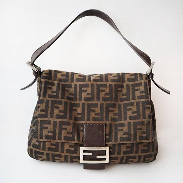 フェンディ ズッカ柄 ショルダーバッグ FENDI