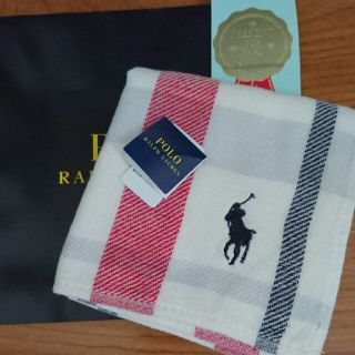 ポロラルフローレン(POLO RALPH LAUREN)のPOLOラルフローレン★タオルハンカチ(ハンカチ)