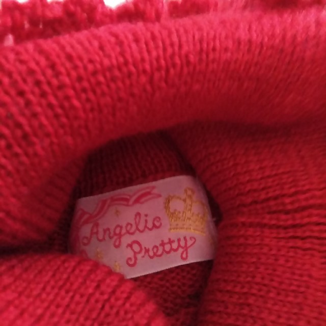 Angelic Pretty(アンジェリックプリティー)のアンジェリックプリティ　サマーセーター（赤） レディースのトップス(ニット/セーター)の商品写真
